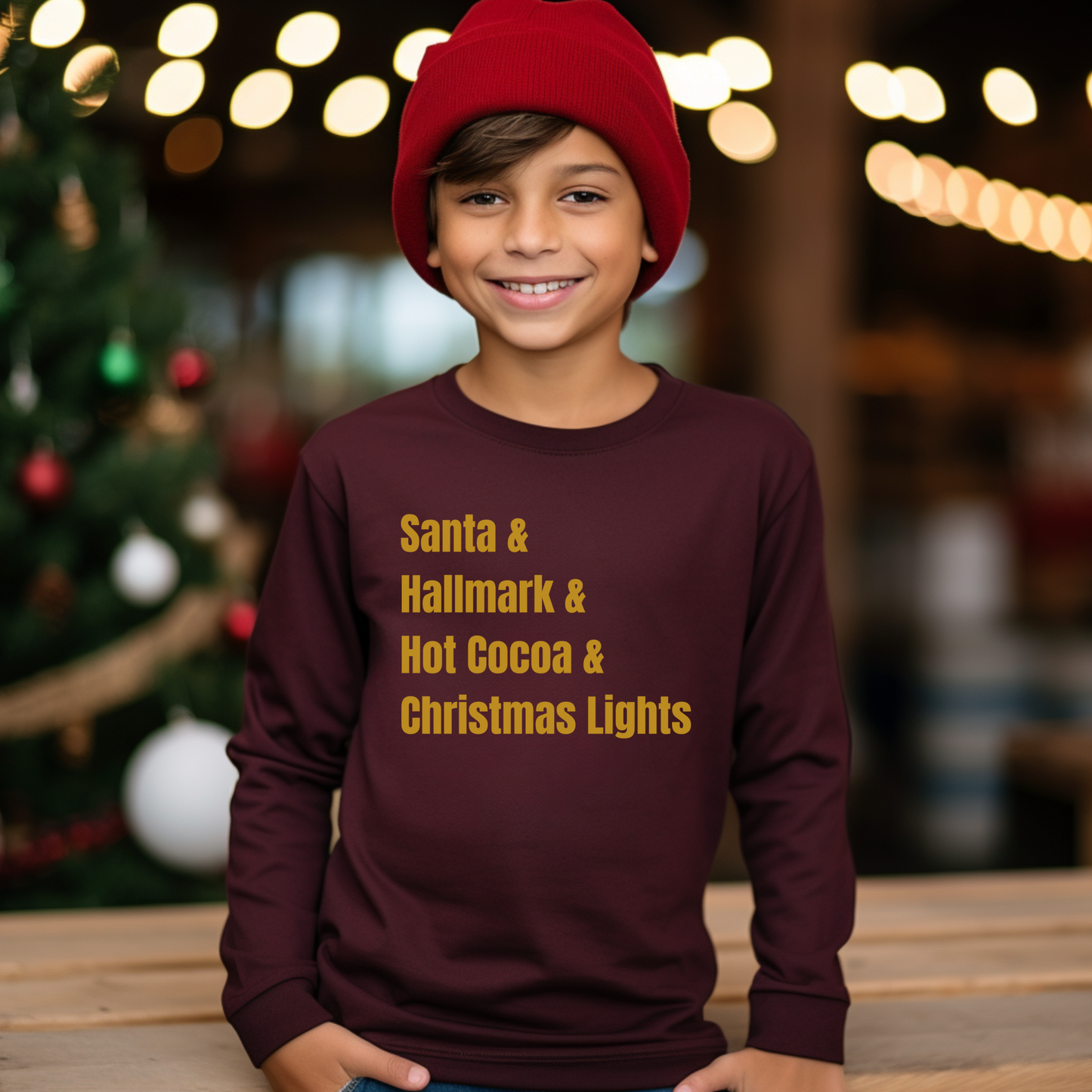 Youth Santa and Hallmark